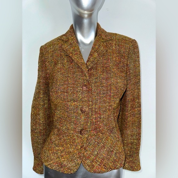Talbots Jackets & Blazers - Talbots Multi Neutal Color Tweed Jacket